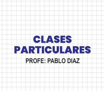 Clases particulares • Profe Pablo Diaz